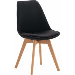 Clp - chaise de salle à manger / cuisine linares noir tissu Clp - chaise de salle à manger / cuisine linares noir tissu
