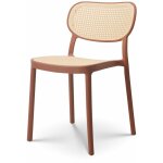 Chaise de salle  manger rouille style vintage