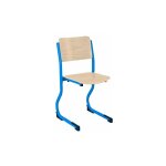 Sans marque - chaise scolaire appui sur table pitement rglable en hauteur t4  t6 - bleue - lot de ...