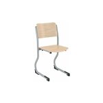 Sans marque - chaise scolaire appui sur table pitement rglable en hauteur t4  t6 - grise - lot de ...