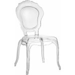 Chaise transparente queen insp. louis ghost Chaise transparente queen insp. louis ghost