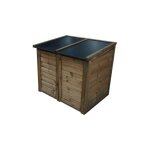 Chalet&jardin - coffre jardin bois - trocadero - 600l