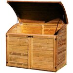 Chalet&jardin - coffre de jardin en pin trait autoclave 1, 48 m 1200 l - fontainbleau