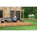 Chalet & jardin toit couv'terrasse bois 3x3 - sans toit Chalet & jardin toit couv'terrasse bois 3x3 - sans toit