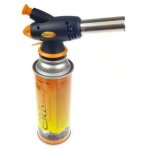 Chalumeau � gaz deelico rk - 3110 avec 220g de gaz, id�al pour la cuisine et le soudage l�ger, allumage ...