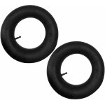 Chambre  air 2 pices 4. 80 / 4. 00 - 8 avec valve droite, pour brouette, poussette, diable, tondeuse ...