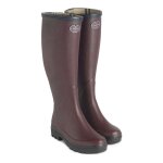 Le chameau - bottes giverny femme rouge foncé - couleur rouge foncé - pointure chaussures 37 Le chameau - bottes giverny femme rouge foncé - couleur rouge foncé - pointure chaussures 37