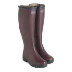 Le chameau - bottes giverny femme rouge foncé - couleur rouge foncé - pointure chaussures 42 Le chameau - bottes giverny femme rouge foncé - couleur rouge foncé - pointure chaussures 42