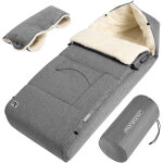 Chancelire pour bb chancelire d'hiver pour poussette chauffe - main rsistant aux intempries bandes ...