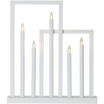 Chandelier star trading 'frame', 5 lumi�res, blanc