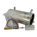 Wolf - changeur de chaleur � eau de chauffage 8603043 pour cgb, cg, cgs et cgw, rev�tu