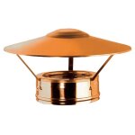 Cordivari - chapeau chinois d80 / 100 acier inoxydable / cuivreplus