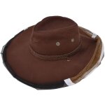 Chapeau de cowboy d'apiculteur resserrant la conception chapeau de voile d'apiculture en maille respirante ...