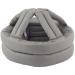 Chapeau de protection pour personnes g�es, casque de s�curit�, pr�vention des chutes, avec dentelle (gris) ...