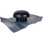 Nicoll - chapeau de ventilation avec collerette d'tanchit - diamtre : 100 mm - couleur : marron - ...