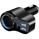 Chargeur allume cigare usb, ??? pd3. 0 usb allume cigare rapide chargeur voiture usb c, adaptateur prise ...