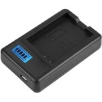 Chargeur de batterie en - el14 avec cran lcd pour nikon d5100 / d3100 / d3200 / d3300 / coolpix