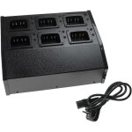 Vhbw - chargeur 6 compartiments compatible avec motorola dp2000, dp - 2400, dp2600, dp2400 batteries ...