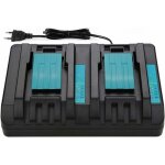Chargeur double port 14, 4 v 18 v 4 a pour chargeur rapide makita dc18rd makita 18 v li - ion bl1850 ...