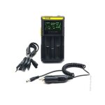Nitecore - chargeur li - ion / lifepo4 / nimh d2 pour 2 accus 18650 / 18350 / 16340 / 26650 / 14500. ...