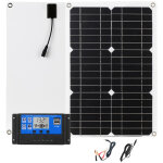 Mowze - chargeur et mainteneur de batterie solaire portable - panneau solaire - contrleur de charge ...