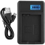 Pour chargeur nikon d3100 chargeur de batterie chargeur de batterie en - el14 d5100 d3100 d3200 d3300 ...
