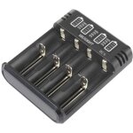 Chargeur de piles rondes li - ion, nimh voltcraft bc4