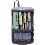 Voltcraft - chargeur de piles rondes cc - 2 nimh, nicd, li - ion lr6 (aa), lr03 (aaa), lr14 (c), sub ...