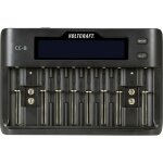 Voltcraft - chargeur de piles rondes cc - 8 li - ion, lifepo, nimh, nicd a, lr6 (aa), lr03 (aaa), lr8 ...