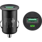 Chargeur rapide de voiture usb quick charge (18 w), 18 w max. 2, 4 a (12 / 24 v) 1x usb qc 3. 0.