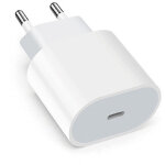 Chargeur secteur rapide 20w compatible avec iphone 13 / 13 pro / 13 mini / 13 pro max / 12 / 12 mini ...