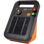 Chargeur solaire s16 avec batterie professionnelle incluse pour petites cl�tures jusqu'� 500 m pour chevaux, ...