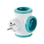 Chargeur triplite 3x16a rotative 180