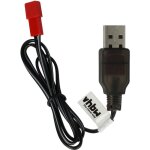 Vhbw - chargeur usb pour batterie de mod�lisme rc avec connexion jst ou pack d'accus - 60 cm 3, 6 v