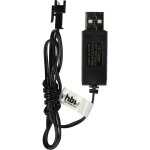 Vhbw - chargeur usb pour batterie de mod�lisme rc avec connexion sm - 2p ou pack d'accus - 60 cm 4, 8 ...