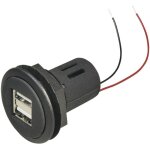 Chargeur voiture usb � installer 12 - 24v procar q458831