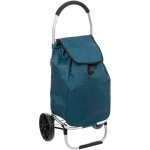 Five - chariot de courses pliable  2 roues modernes de couleur bleu perle - 5