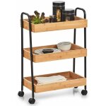 Chariot de cuisine avec 3 �tag�res zeller