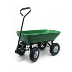 Wiltec - chariot de jardin � main ? 1050 x 450 x 485 mm ? volume 50 l ? capacit� de charge 200 kg ? avec ...