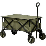 Outsunny - chariot de jardin pliable 4 roues - bâche amovible, poignée télescopique réglable, 5 pochettes ... Outsunny - chariot de jardin pliable 4 roues - bâche amovible, poignée télescopique réglable, 5 pochettes ...