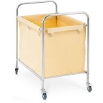 Chariot � linge - royal catering - 250 litres de capacit� - 4 roues en caoutchouc