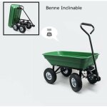 Chariot � main, inclinable, charge max : 300kg, pour le jardin
