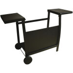 Jardideco - chariot plancha gaz prato 3 brleurs