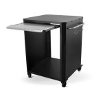 Sans marque - chariot avec planche a d�couper - cozze - 90300 - inox