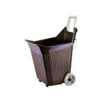 Bama - chariot de jardinage - 76 l - marron - livraison gratuite Bama - chariot de jardinage - 76 l - marron - livraison gratuite