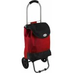 Chariot � provisions rouge bicolore ? desserte de cuisine avec roulettes ? capacit� 50l ? dimensions ...