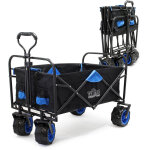 Wiltec - chariot enfants de transport pliable ? 940 x 630 x 810 mm ? capacit de charge 100 kg ? avec ...