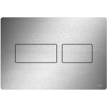 Tece - plaque de pouss�e wc solid, en acier inoxydable, pour la