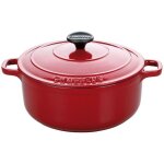 Chasseur - cocotte ronde en fonte maille 24cm rubis sublime puc472458