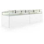 Chssis de jardin en aluminium / plaques double paroi serre pour plantes pour jardin, balcon, fentre ...